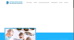 Desktop Screenshot of cirugiaplasticamdp.com.ar